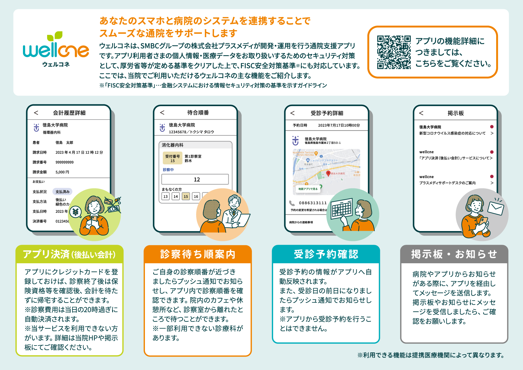 患者支援アプリのご案内